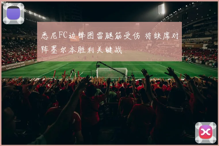 悉尼FC边锋图雷腿筋受伤 将缺席对阵墨尔本胜利关键战